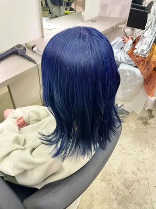 ミディアム 🎗副店長/井上 竜 ブリーチ指名No.1のヘアスタイル