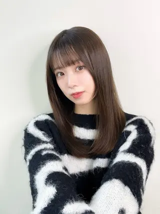 ミディアム 久保田 祥之のヘアスタイル