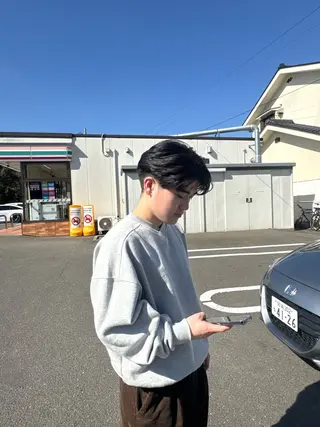 メンズ カナモリ ハヤトのヘアスタイル