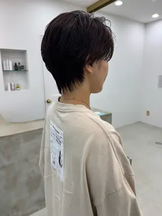 ショート アカリ /パーマスタイルのヘアスタイル