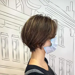 ショート 坪井 彰吾のヘアスタイル