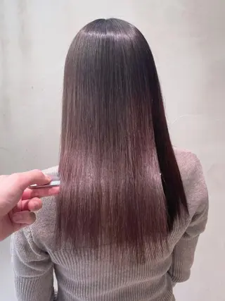 ミディアム カラー パーマ ヘアアレンジ ITbyALBUM 中野店のヘアスタイル