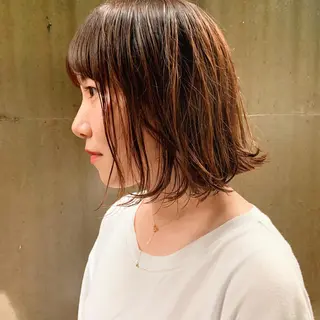 ショート カラー 中川 竜誠のヘアスタイル