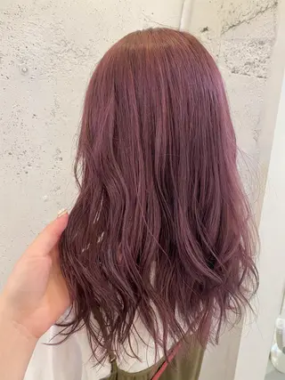 ロング カラー 天神最安値エクステ カラーレイヤーカットのヘアスタイル