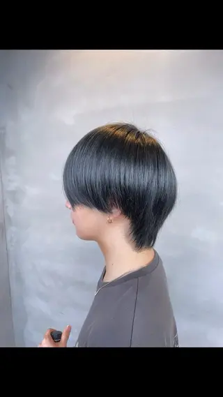 ショート カラー メンズ tim hinaのヘアスタイル