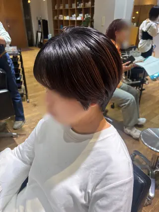 ショート 韓国風パーマ/ オリーブ🇰🇷あゆのヘアスタイル