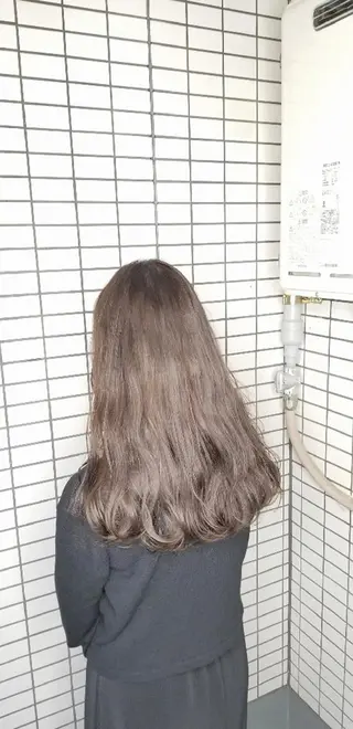 ロング カラー 🌿赤み消し/ 艶カラー落合　優🌿のヘアスタイル