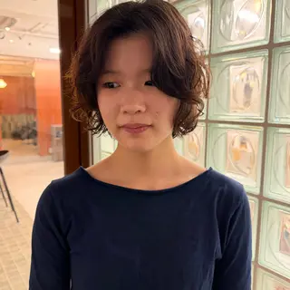 ミディアム パーマ koizumi kotoneのヘアスタイル