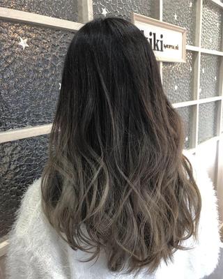 ロング カラー 植田 敬太のヘアスタイル
