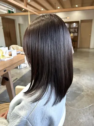 ミディアム カラー 佐藤 悠生 メンズパーマ.カットのヘアスタイル