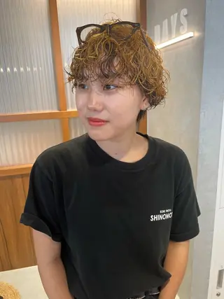 ショート パーマ 【代表】高山 一真のヘアスタイル