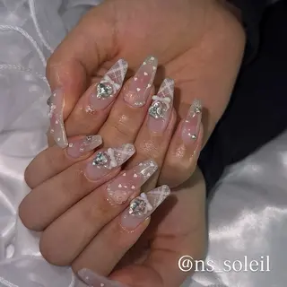 ネイル SOLEIL☀️｡ﾟ ワンホン/推し活のネイルデザイン