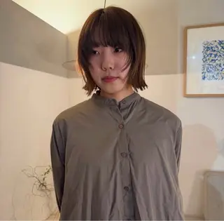 ショート ボブパーマ🥣KON コンナツミのヘアスタイル