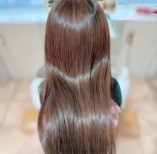 ロング パーマ ✨縮毛矯正✨ 知念あたるのヘアスタイル