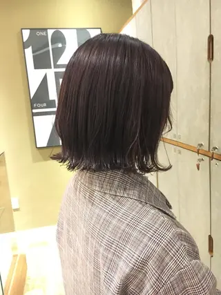 ショート カラー 相川 愛実のヘアスタイル