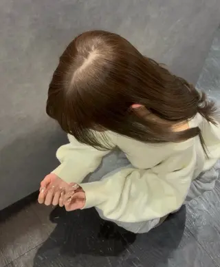 ロング カラー rion🌛 /都島/透明感カラーのヘアスタイル