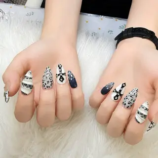 ネイル ANH ゴテゴテネイルのネイルデザイン