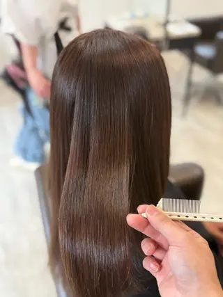 ロング 二宮 真愛のヘアスタイル