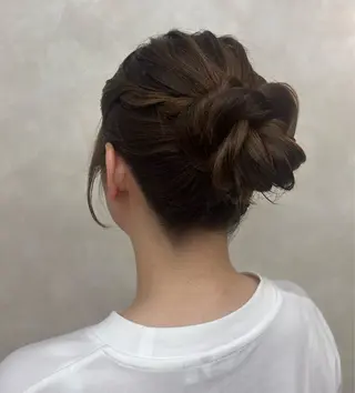 セミロング ヘアアレンジ 🎀nonoka🎀 カラーモデル募集中✨のヘアスタイル