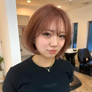 ミディアム 『新潟でトレンド ヘアなら僕』あいるのヘアスタイル