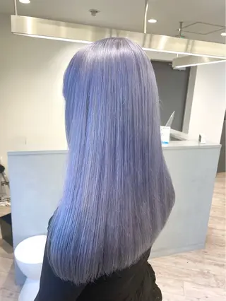 ロング カラー Loob TOKYO MiZUKiのヘアスタイル