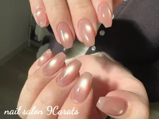 ネイル 💜ワンホンネイル ナインカラット💎のネイルデザイン
