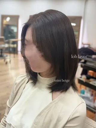 ミディアム 🤍韓国ヘア/ かえで🤍のヘアスタイル