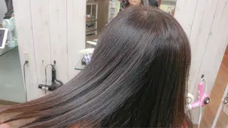 セミロング 透明感カラー🇰🇷 レイヤー✨桑原　研太のヘアスタイル