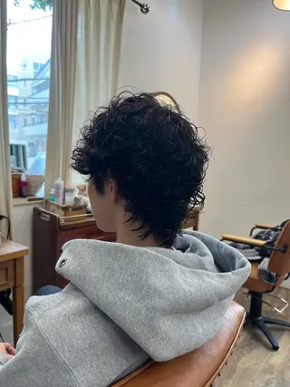 パーマ 秀虎 ／レディースショートのヘアスタイル