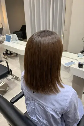 ミディアム EleRe 名駅 まつり🧡のヘアスタイル