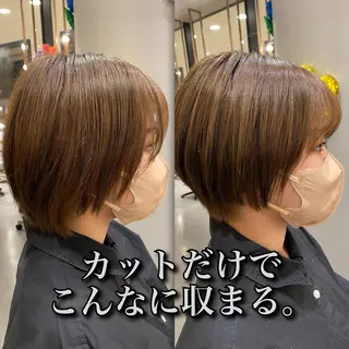 ショート unopulir 景山　凌のヘアスタイル