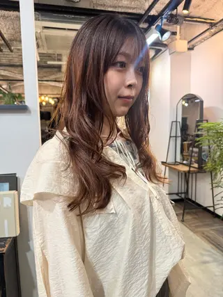 ロング 小野田 航己のヘアスタイル