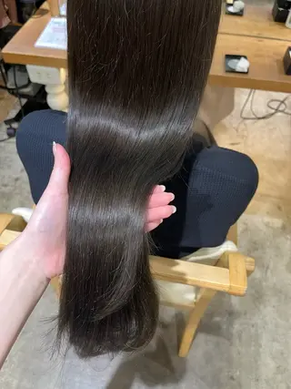 ロング 小顔カット/韓国 カラー🌙shikiのヘアスタイル