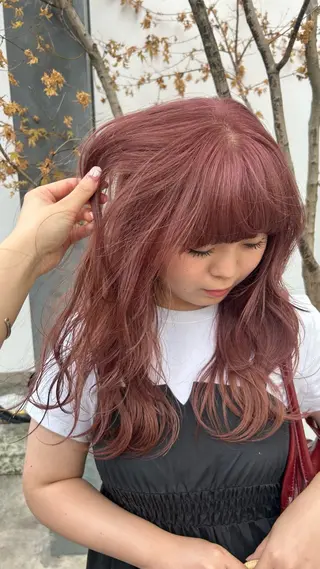 セミロング カラー ❕マンツーマン施術❕ 🍊Moemiのヘアスタイル