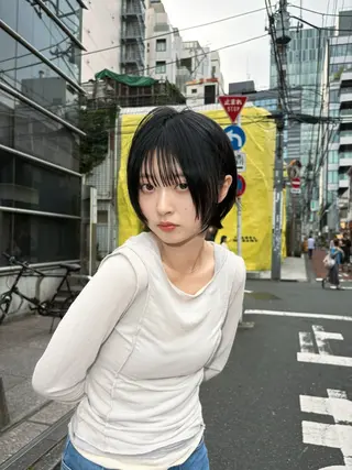 ショート 🟡表参道ABBEY Hiroのヘアスタイル