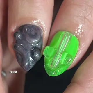 ネイル posa nail モエミのネイルデザイン