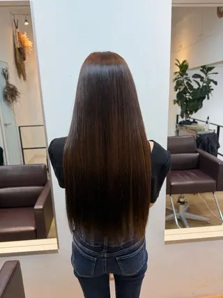 ロング カラー 堀井 凌平のヘアスタイル