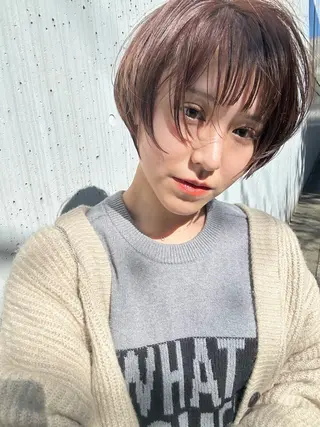 ショート カラー Gardenhair 小笠原 篤矢のヘアスタイル