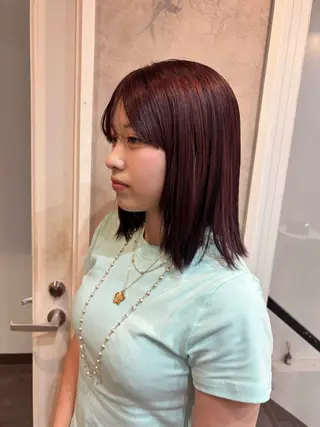 カラー silk🐶 ayaneのヘアスタイル