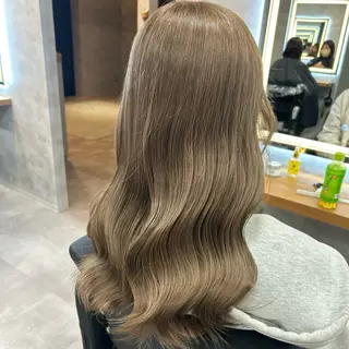 セミロング カラー ブリーチなしの達人 🌈KAITOのヘアスタイル