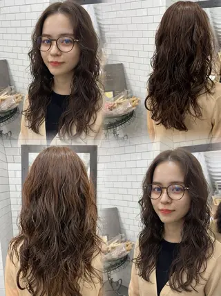 ロング パーマ 中区/legare 🌈山村/髪質改善のヘアスタイル