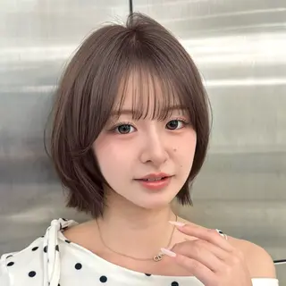 ミディアム 銀座美容師 末松知紘のヘアスタイル