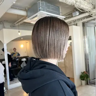 ショート Maho/海外 レイヤー/ハッシュのヘアスタイル