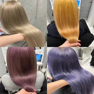 セミロング りおな/髪質改善/ カラー /平尾のヘアスタイル