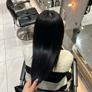 ロング 頭身浴ヘッドスパ/艶 カラー/kokonaのヘアスタイル