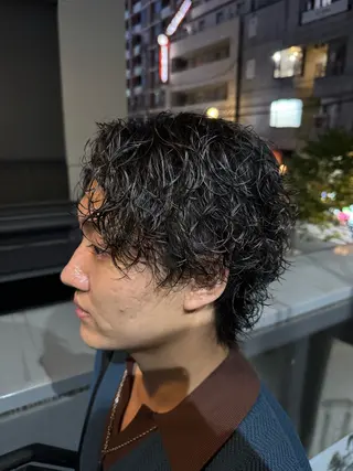 メンズ ハル/メンズ特化✨ 似合わせパーマのヘアスタイル