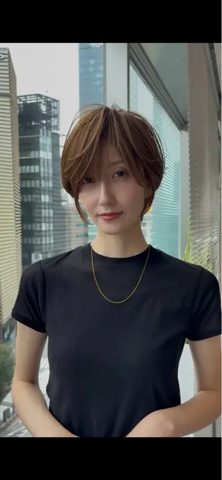 ショート ショート特化/銀座/ 冨田 湖翠のヘアスタイル