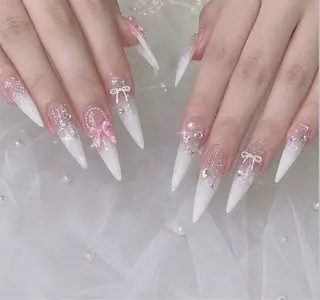 ネイル Nailグリン 🍑のネイルデザイン