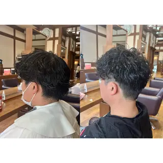 パーマ メンズ topstylist 野口 雅のヘアスタイル