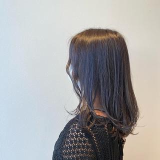 ミディアム カラー Rubik's 梅田茶屋町/叶莉のヘアスタイル